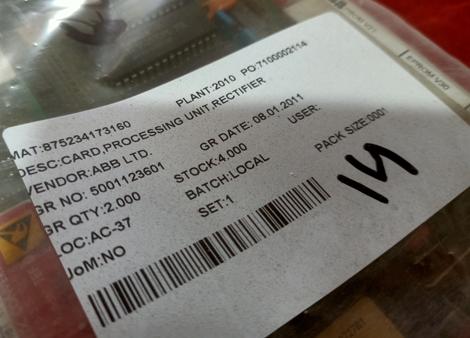 CARD,PROCESSING UNIT,RECTIFIER - mjvaluemart