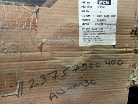 SPROCKET,GRADER,RG-120H,PN:8W8286 - mjvaluemart