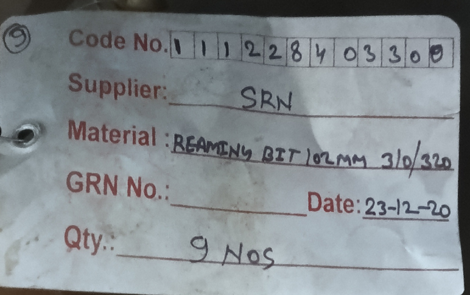 REAMING BIT 102 MM DD-310/320 - mjvaluemart