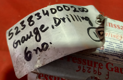 GAUGE,DRILLING,CRUSADER,PN:8105-02606 - mjvaluemart