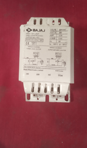 BALLAST,250WATT,HPSV LAMP - mjvaluemart