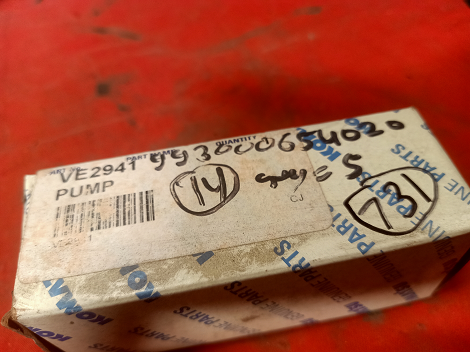PUMP WASHER (830E) PN: VE2941KA. - mjvaluemart